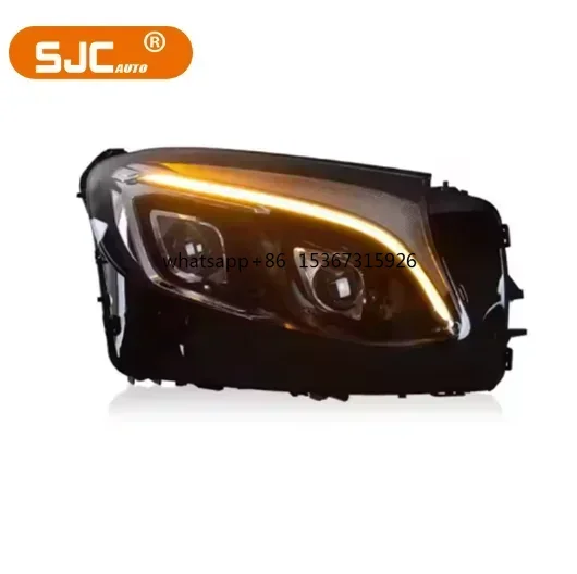 

SJC Headlight for Mercedes-benz GLC W253 GLC200 GLC260 GLC300 2016-2019 Headlamp Plug and Play LED Front Lights Auto Accessories