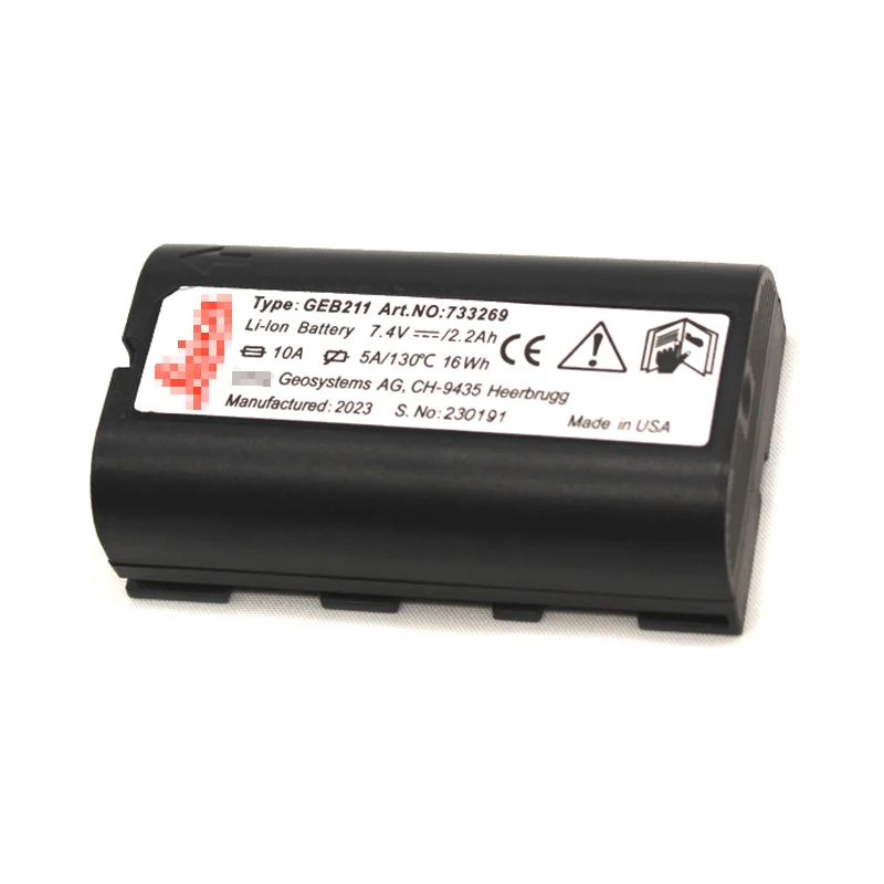 Leic GEB211 battery for RX900 & RX1200 Series Controllers ATX900 & 1230 Antennas Builder and Flexline Total Stations