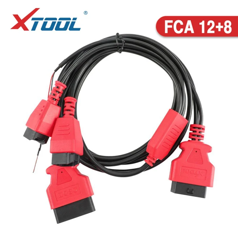 

XTOOL FCA 12 8 Connector Cable Adapter for Chrysler Connect with X100Pad3 A80pro A80pro master EZ400pro D7 D8 D9 D9pro