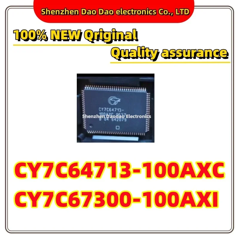 

CY7C67300-100AXI CY7C64713-100AXC QFP-100 Chip IC new original