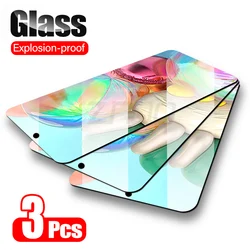3Pcs Tempered Glass For Samsung Galaxy M51 M21 M31 M11 M01 A51 A71 A31 A41 A21S Screen Protector Samsung A02 A32 A52 A72 Glass