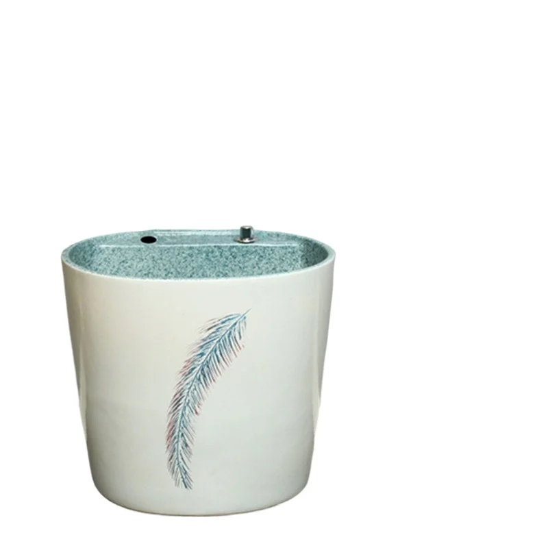 

Household mop pool Ceramic balcony Mop pool Integrated outdoor sink Washing mopping basin