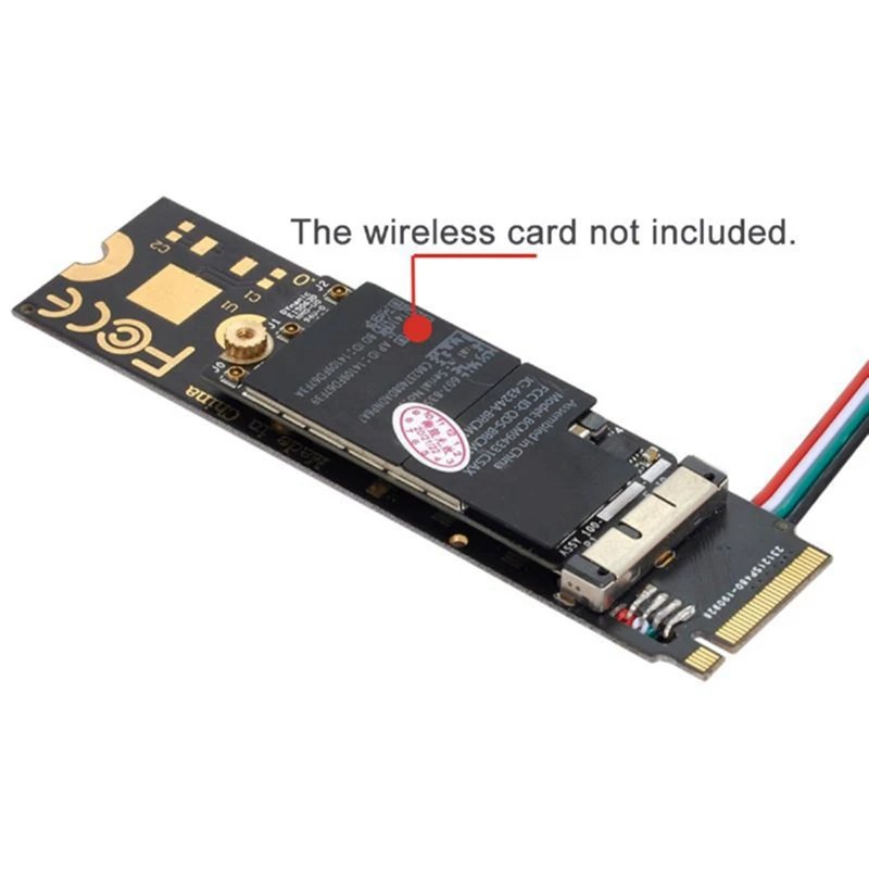 Tarjeta adaptadora inalámbrica m-key para módulo Bluetooth de Apple, tarjeta de escritorio sin unidad, BCM943602CS a Pcie M.2 Ngff