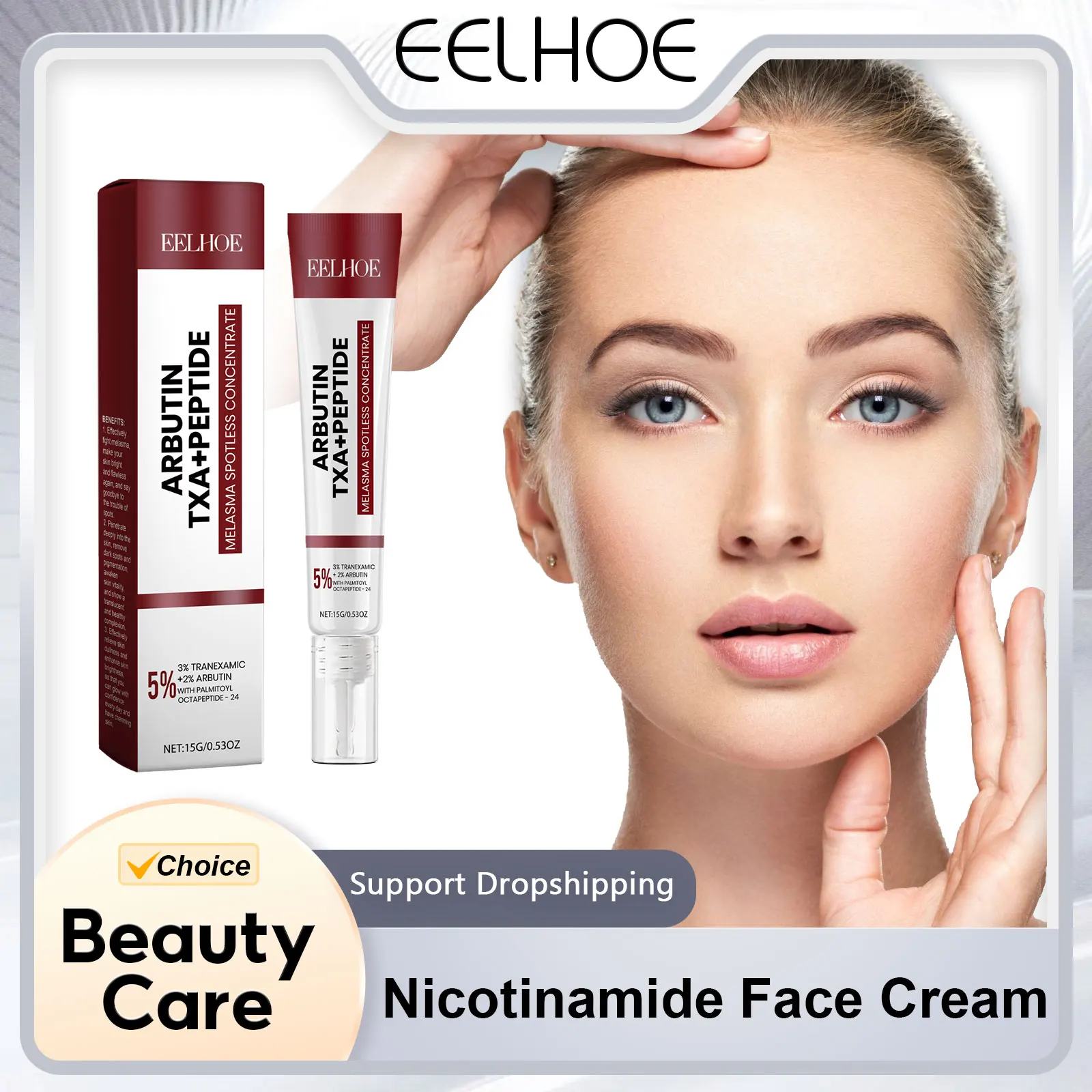 

Nicotinamide Acne Cream on Face Moisturizer Lightening Melanin Whitening Cream for Skin Removal Melasma Fade Cream for Dark Spot