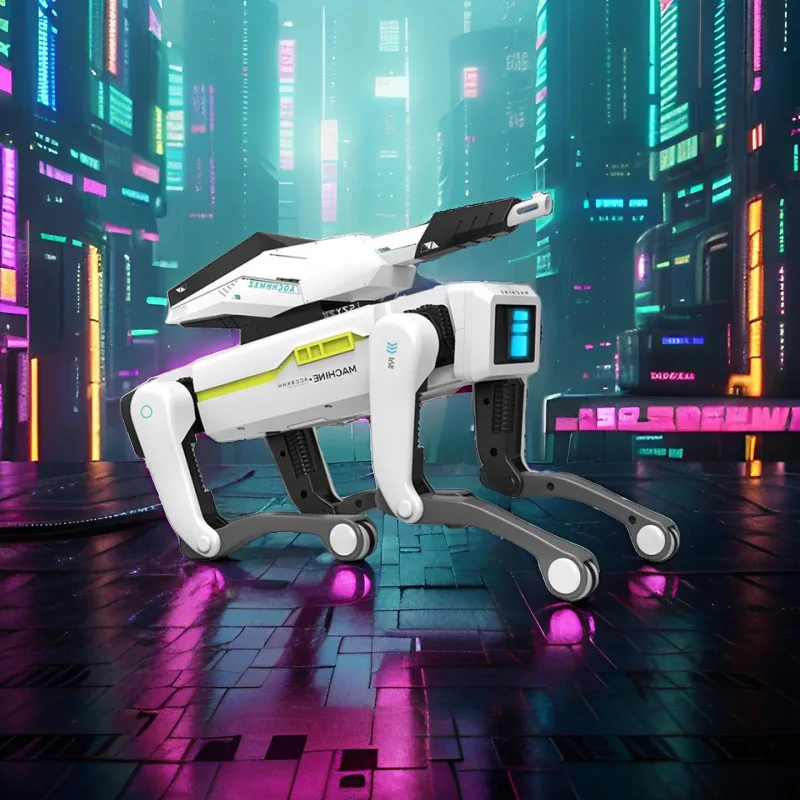 Intelligente robothond Hightech stemdialoog Mobiele telefoon Programmering op afstand Elektrisch dansend kinderspeelgoed