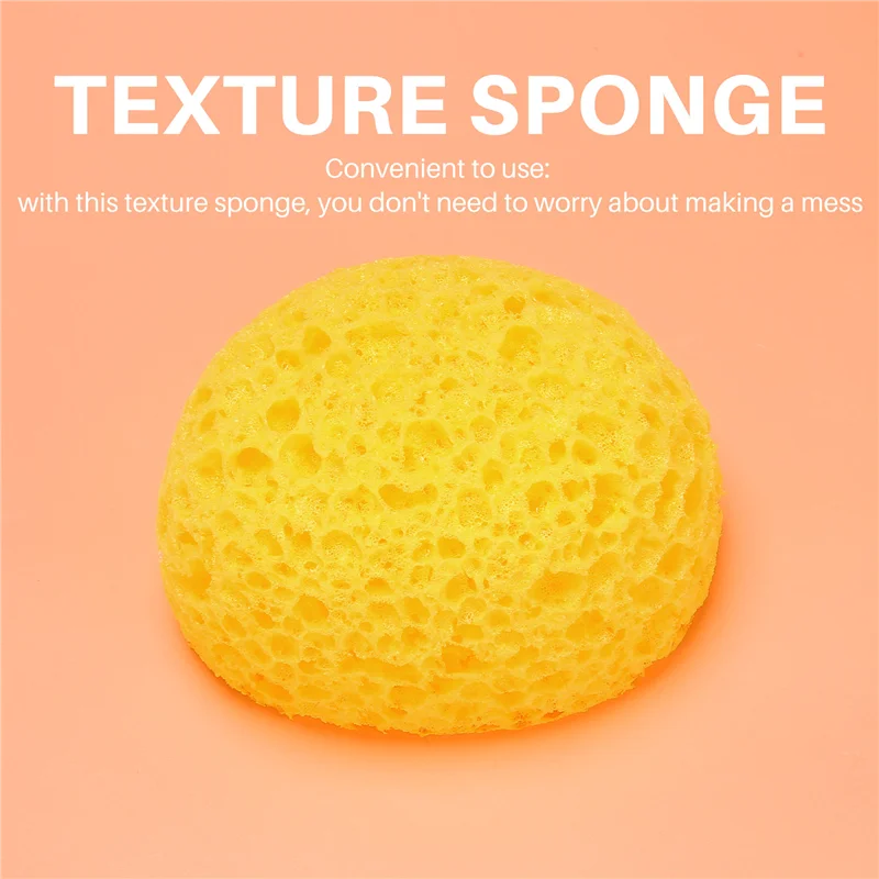 4Pcs Texture Sponge Drywall Texture Sponge Texture Patch Sponge for Texture Repair DIY Painting Ceiling (12 x 9 x 7cm)