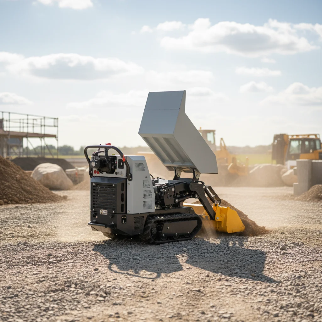 Customized Hydraulic Mini Dump Truck for Agricultural Mini Crawler Dumper OEM Small Tracked Dumper with Different Load Options