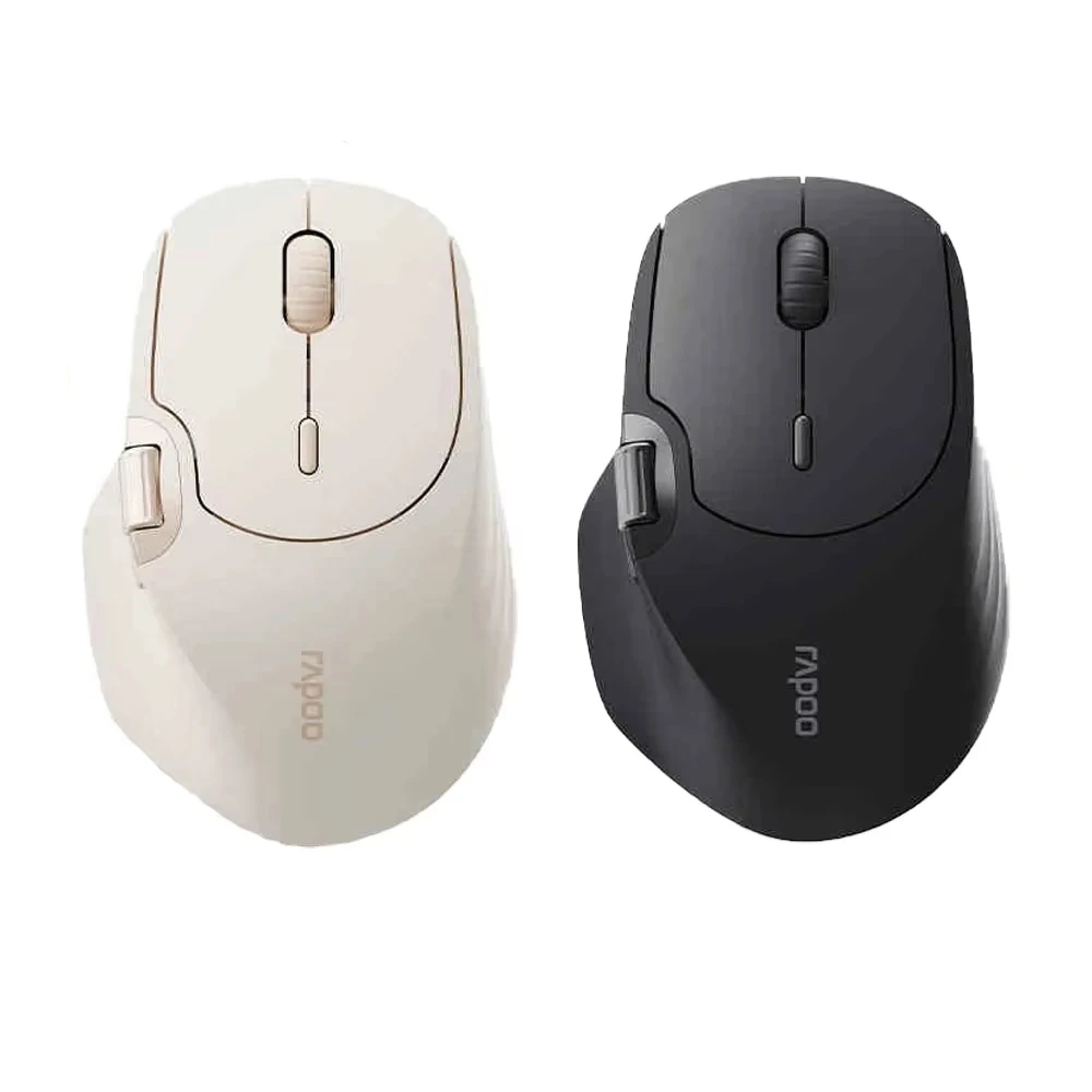 RAPOO MT560 Wireless Mouse Bluetooth Three Mode Magnetic Side Scroll Wheel Office Mouse Silent Button For Computer Office Gift