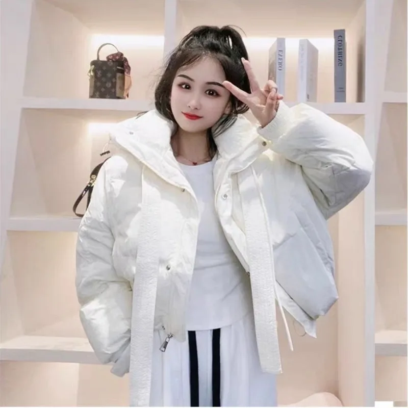 New Women Down Jacket Winter Coat Female Short Parkas Thick Outwear Given To Philandering Leisure Time Fashion Overcoat