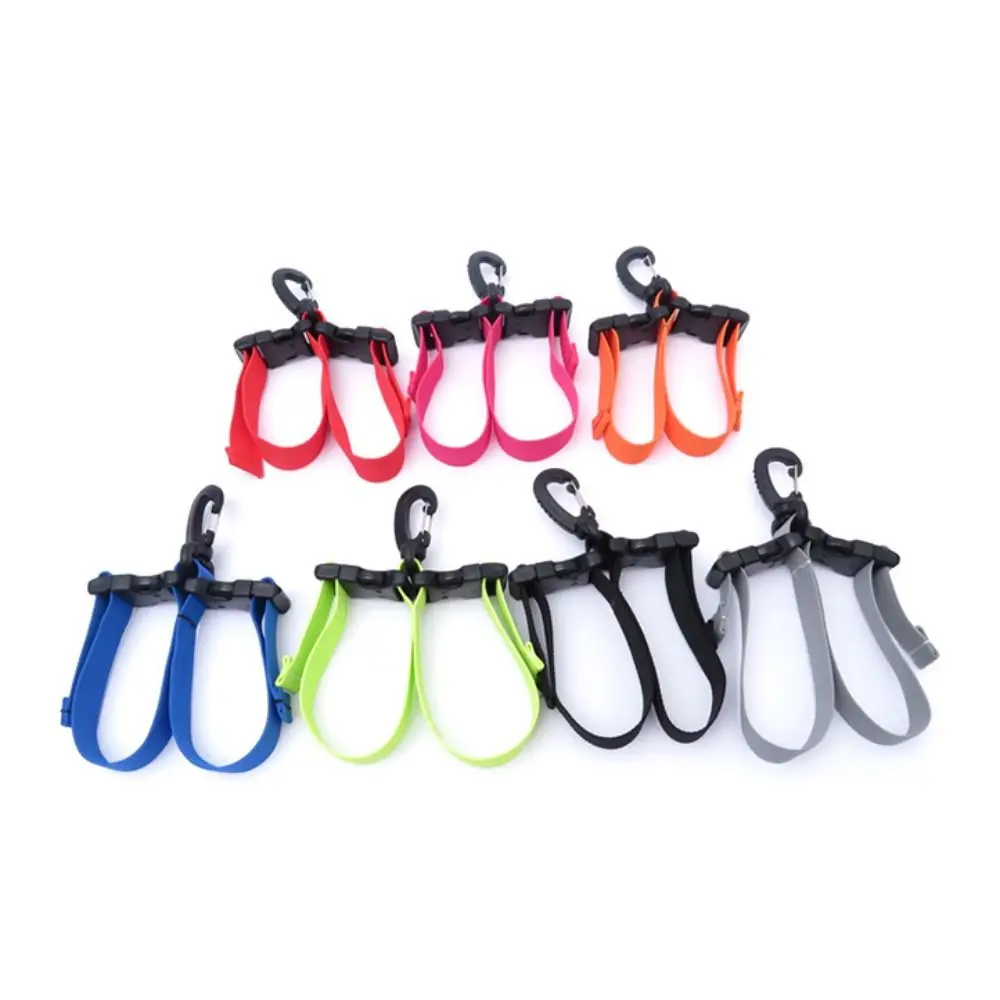 Sangle de palmes de plongée en nylon ABS durable, 7 couleurs, bottes de plongée universelles légères, sangle de plongée sous-marine, plongée en apnée, mise en œuvre gratuite