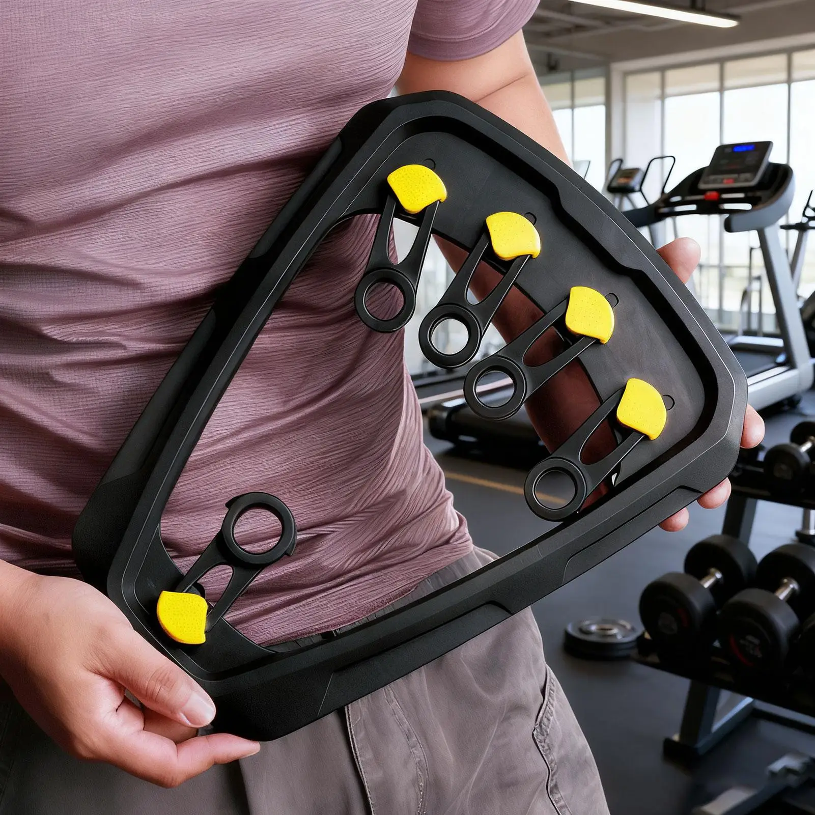 مقوي قبضة الإصبع، مقاومة قابلة للتعديل، معدات تدريب الأصابع، نقالة تمرين اليد لكبار السن والرياضيين