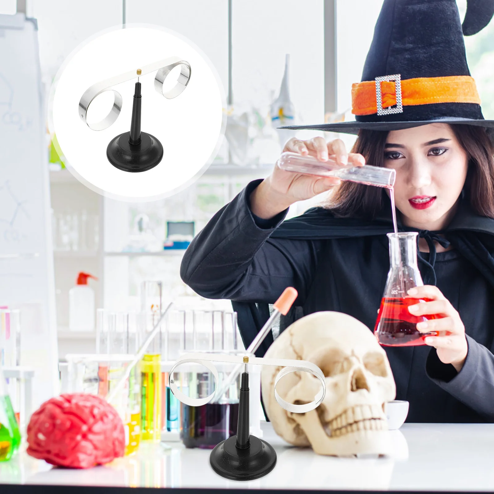 

1Pcs Lenz' Law Apparatus Physics Teaching Prop Simple Operation Experiment Equipment for School Lenz' Law Apparatus