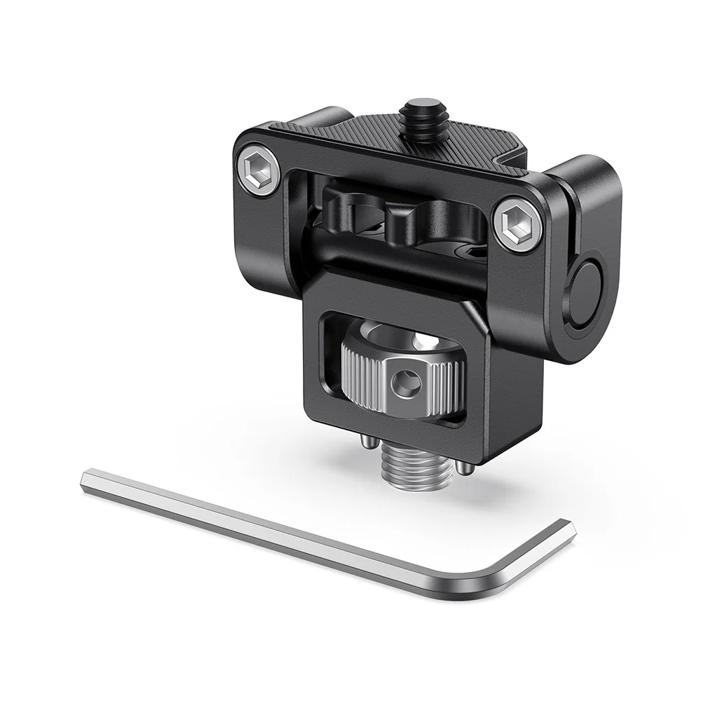 SmallRig Monitorsteun Compatibel met 1/4"-20 en ARRI 3/8''-16 Schroeven Draaibaar en Kantelen Verstelbaar voor Monitor Flitslicht 2174B