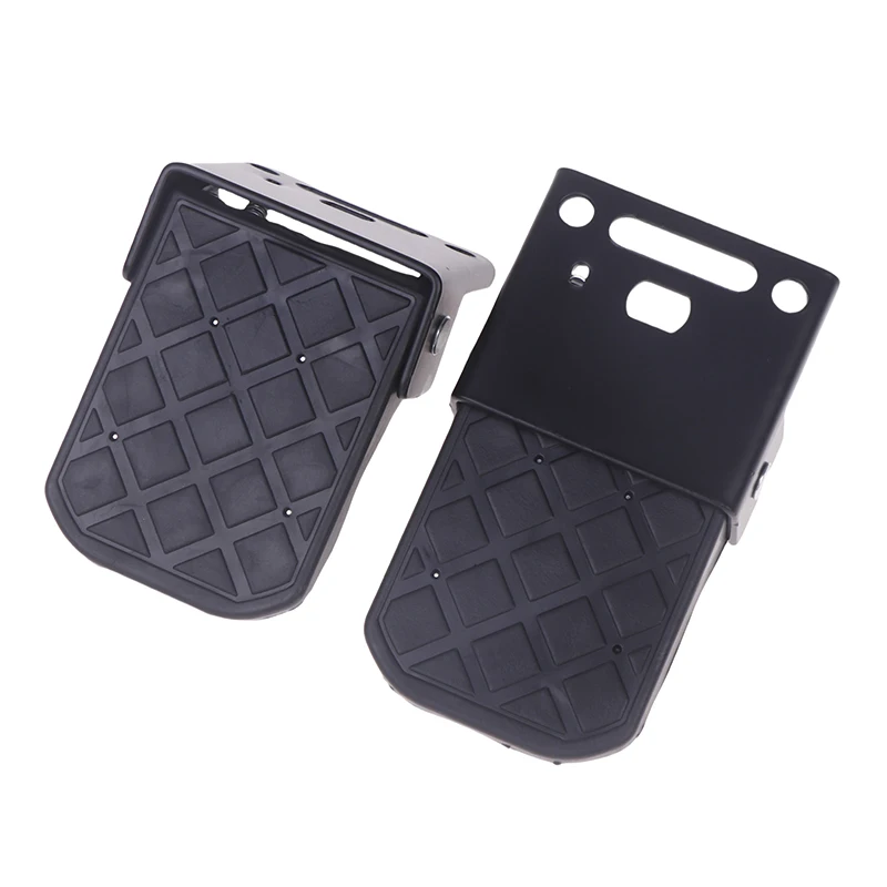 2PCS Folding Truck Bed Step Anti-Slip For Boat Trailer Bumper Pickup Truck Tailgate Ladder Campers RV Exterior Accessories