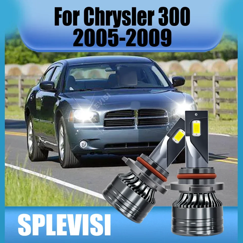 Premium 9005 9006 High/Low Beam Bulbs –Plug-and-Play for Easy Installation For Dodge Charger 2006-2009 Magnum 2005-2008