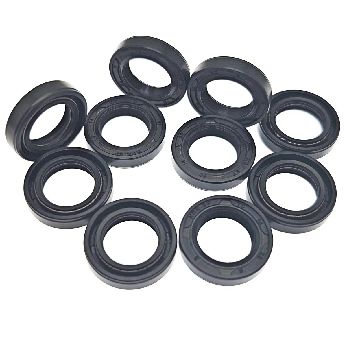 10pcs NQK TC 14x22x5 NBR MOCHU Oil Seal