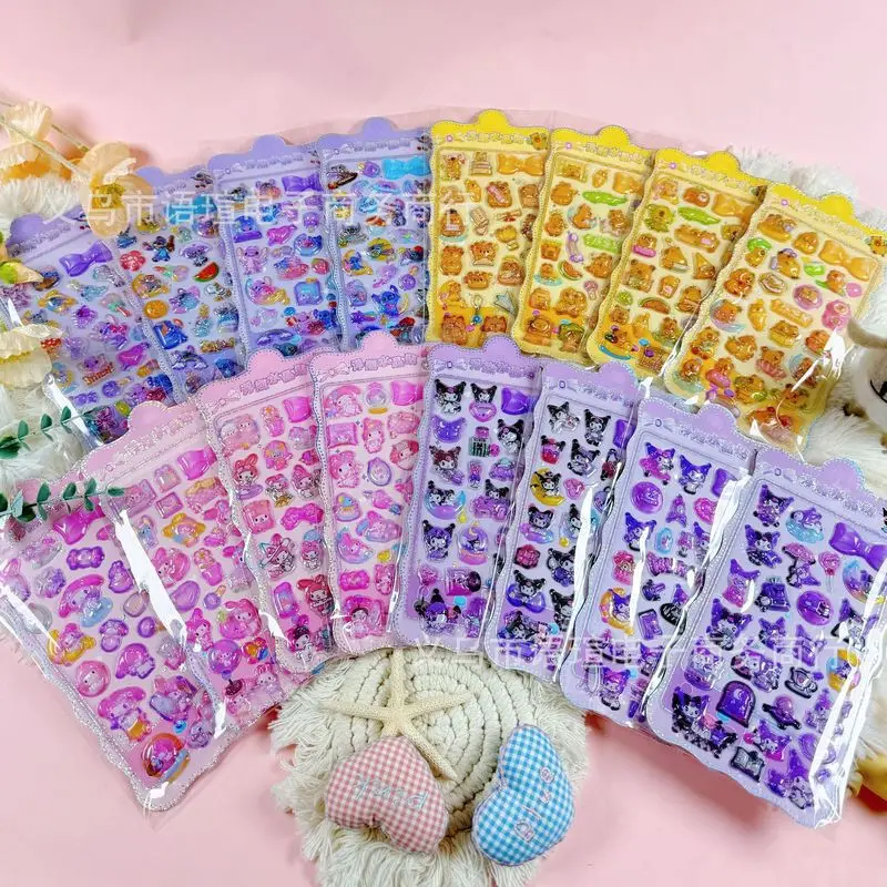 �y�Z�[�����z40������ �����J�[�g�D�[���X�e�b�J�[ �J�s�o�� �N���~ �}�C���g���|�j�[ 3D���̃N���X�^���X�e�b�J�[ �n���h�u�b�N DIY�f�� �q���p�X�e�b�J�[