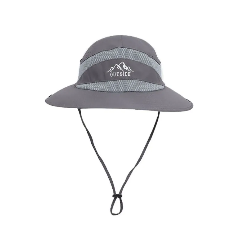 

Casual Nylon Men Fisherman's Hat Waterproof Quick-dry Hiking Cap Sunshade UV Protection Sun Hat Travel