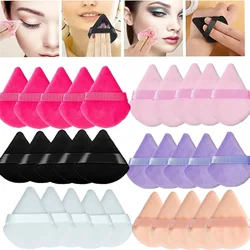 Makeup Sponges Triangle Velvet Powder Puff Make Up Sponges Face Eyes Contouring Shadow Cosmetic Foundation Makeup Tools