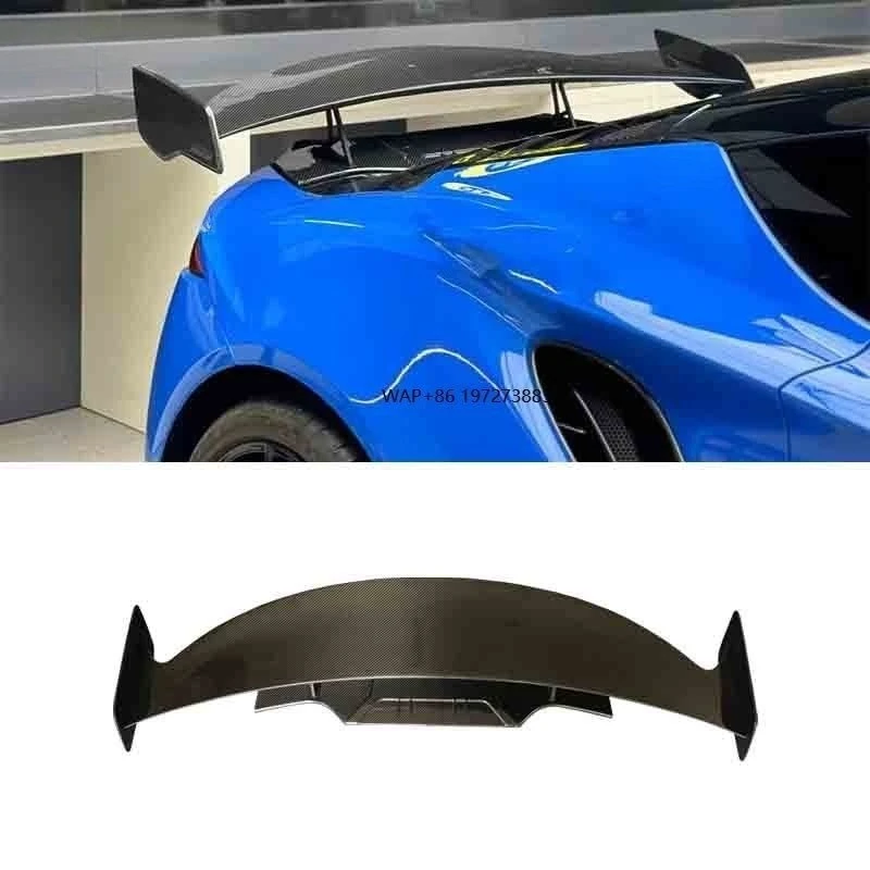 Best Selling Products Dry Carbon Fiber M Style Rear Wing for Rear Spoiler High Tail Wing Car Modified Parts