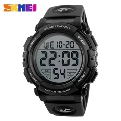 5PCS/Set SKMEI 1258 Waterproof Digital Watch Men Multifunction Watches 5Bar Relogio Masculino Fashion Outdoor Sport Watch