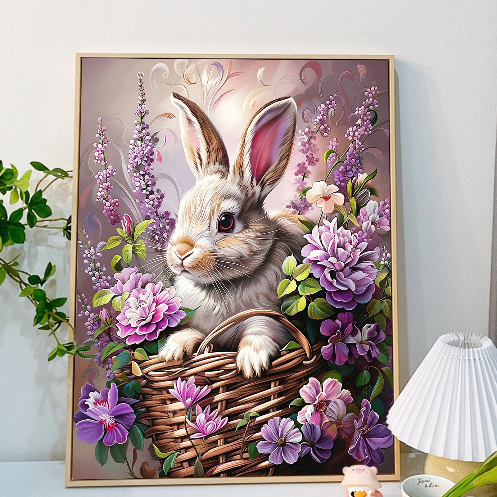 Pintura por números – 40x50cm, kits de pintura de coelho para iniciantes em  tela colorida, arte diy fácil para presente de decoração de casa (sem  moldura) / Artesanato e Costura, image size:1601x1601