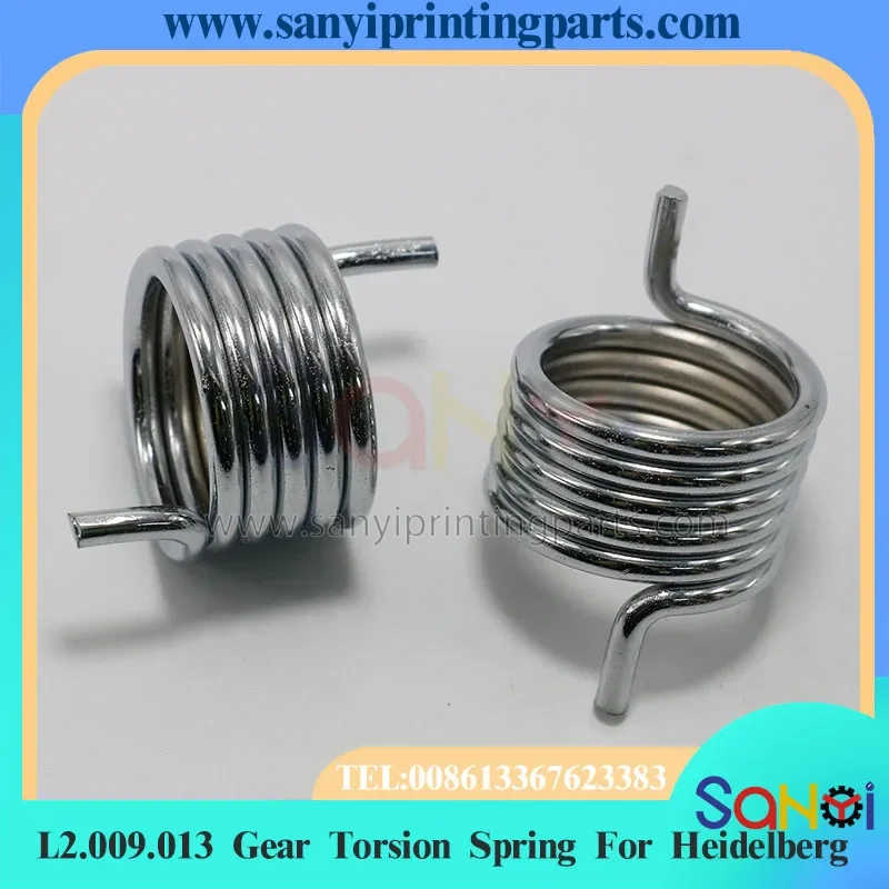 

1 шт., лучшее качество L2.009.013, торсионная пружина, чернильный ролик для деталей печатной машины Heidelberg