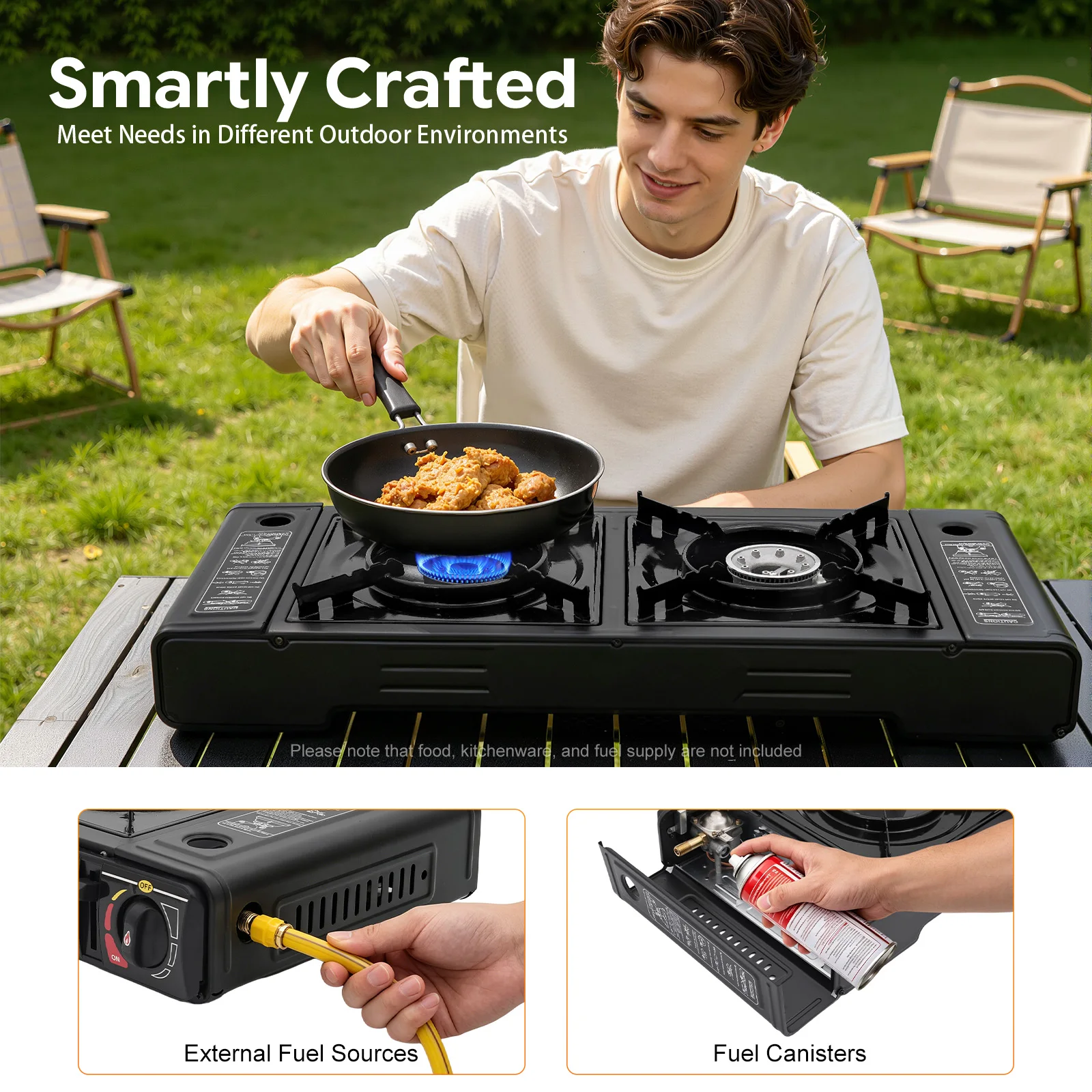 Draagbare 2-pits campingkachel - Outdoor Camping Heater For Tent recensie en prijs