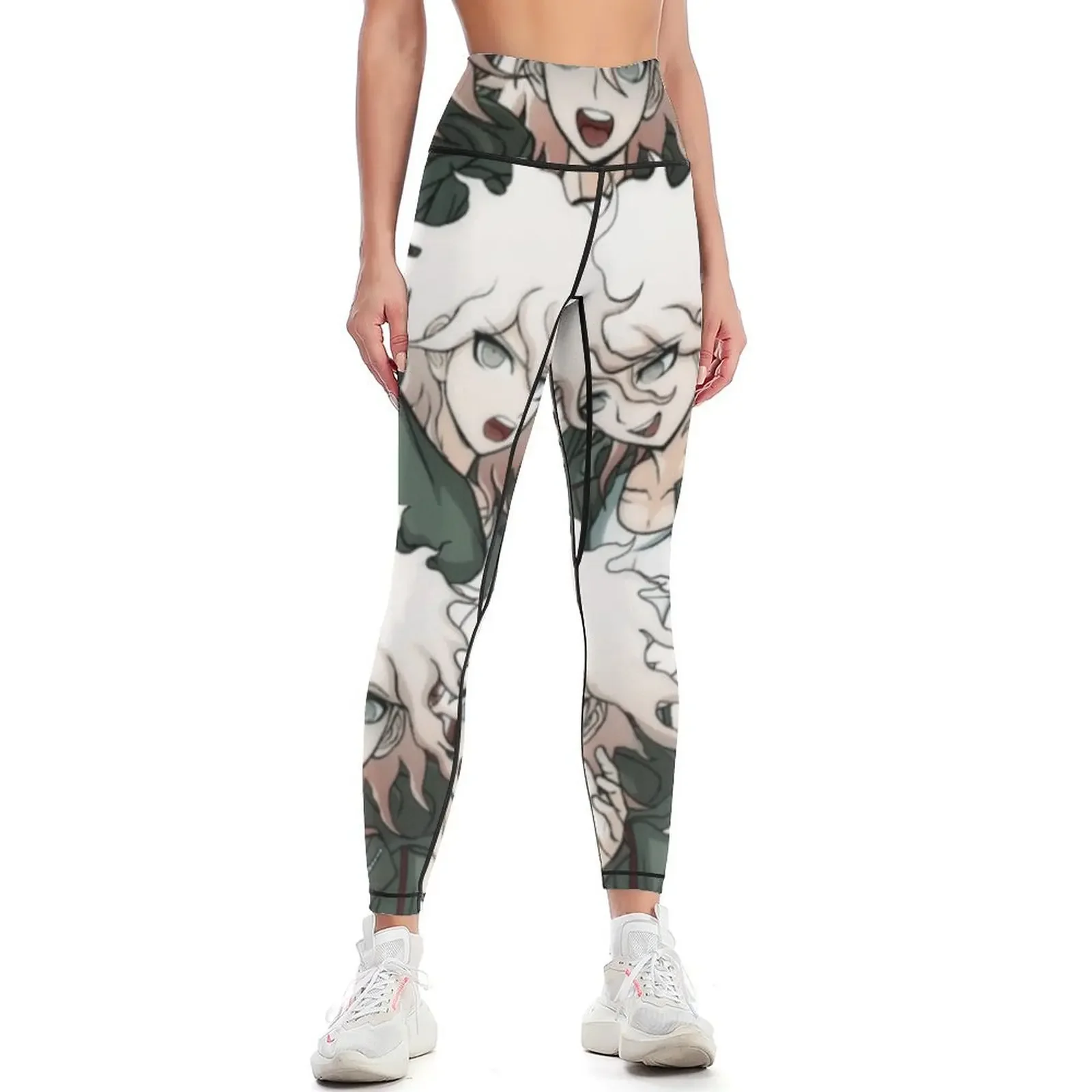 

Nagito Komaeda Leggings gym's clothing Women's pants Sports female sports for Womens Leggings