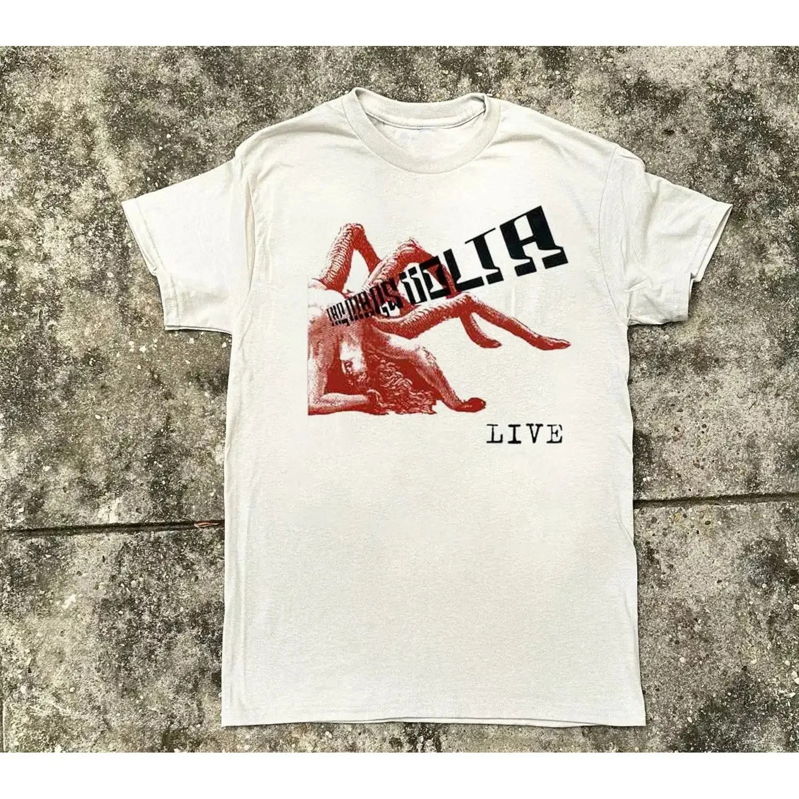 The Mars Volta White Cotton T Shirt All Sizes S 5XL CL236 vintage Washed Comfortable Soft streetwear designer clothes Stretched