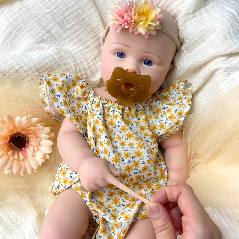 18-дюймовая кукла-реборн из си – обзор и цена Reborn Baby Doll Silicone Realistic