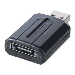 USB 3.0 to SATA Converter with Serials ATA Revision 2.6Compliance and Plugs and Play Functionality No Driver Needed