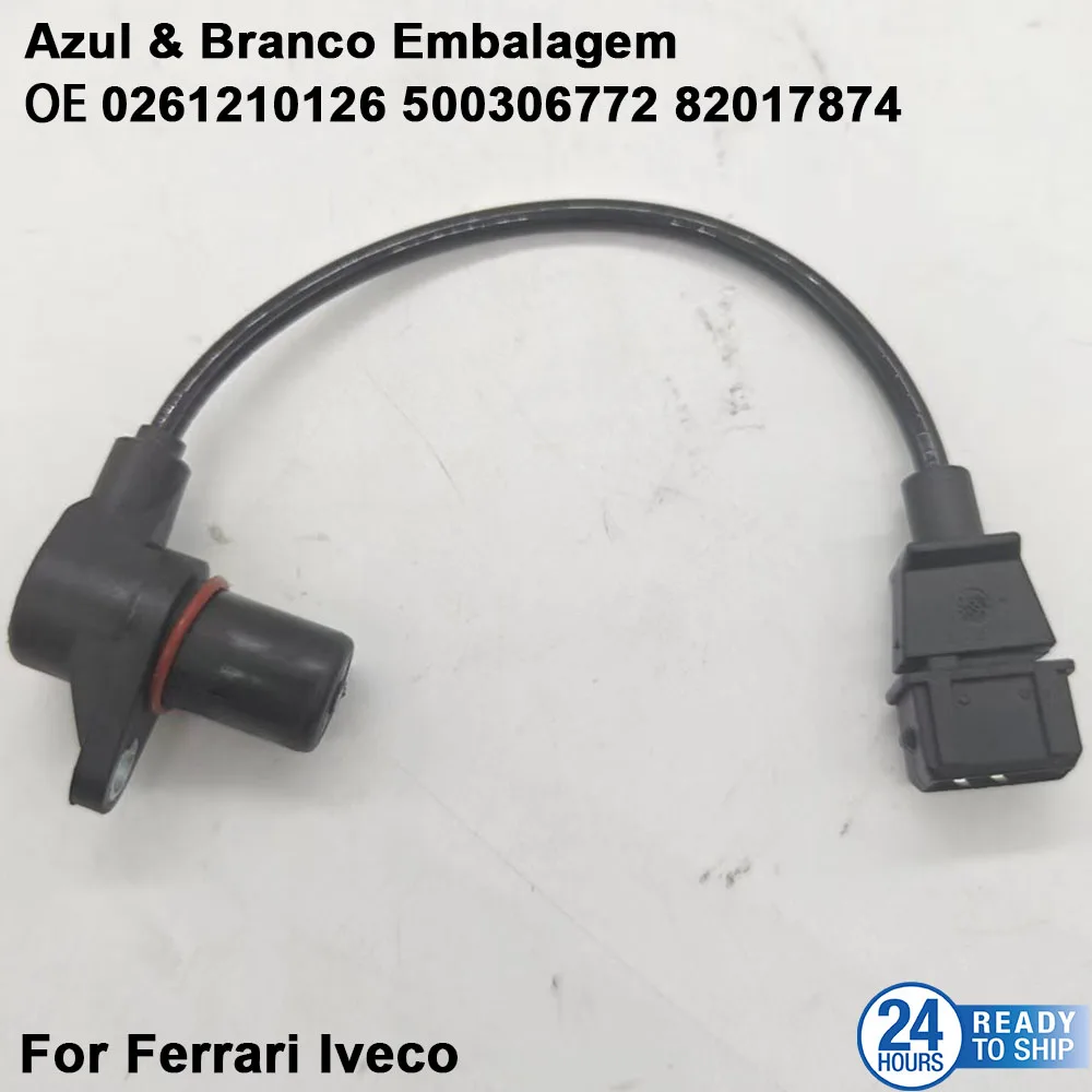 

For Bbosch OEM 0261210126 500306772 original box Crankshaft Position Sensor For Ivveco SStralis TTrakker 380 720 38 42T