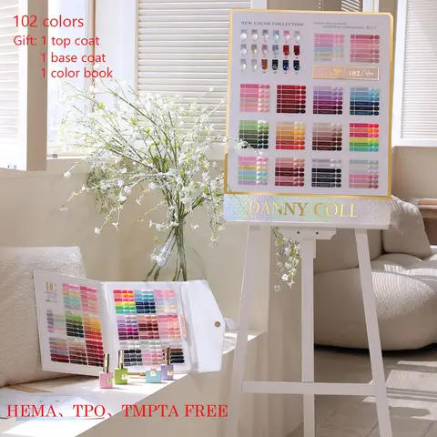 Nail Gel Polish 102 Color With Different Bottles Glitter Color Nail Varnish For Nail Art Manicure Soak Off Enamel UV Gel Varnish