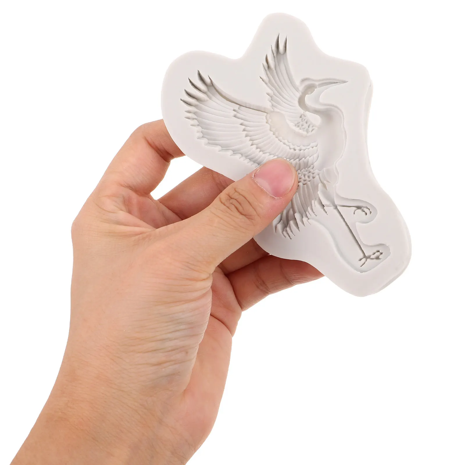 

Набор из 3 силиконовых форм для птиц (журавли) гибкие, антипригарные, для шоколада, фондана, смолы, глины, украшения тортов, кексов, мусса, пудингов, конфет