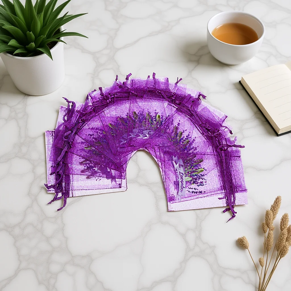 

20 Pcs Fragrant Empty Sachet Bag Lavender Bags Soft Sachets for Drawers and Closets