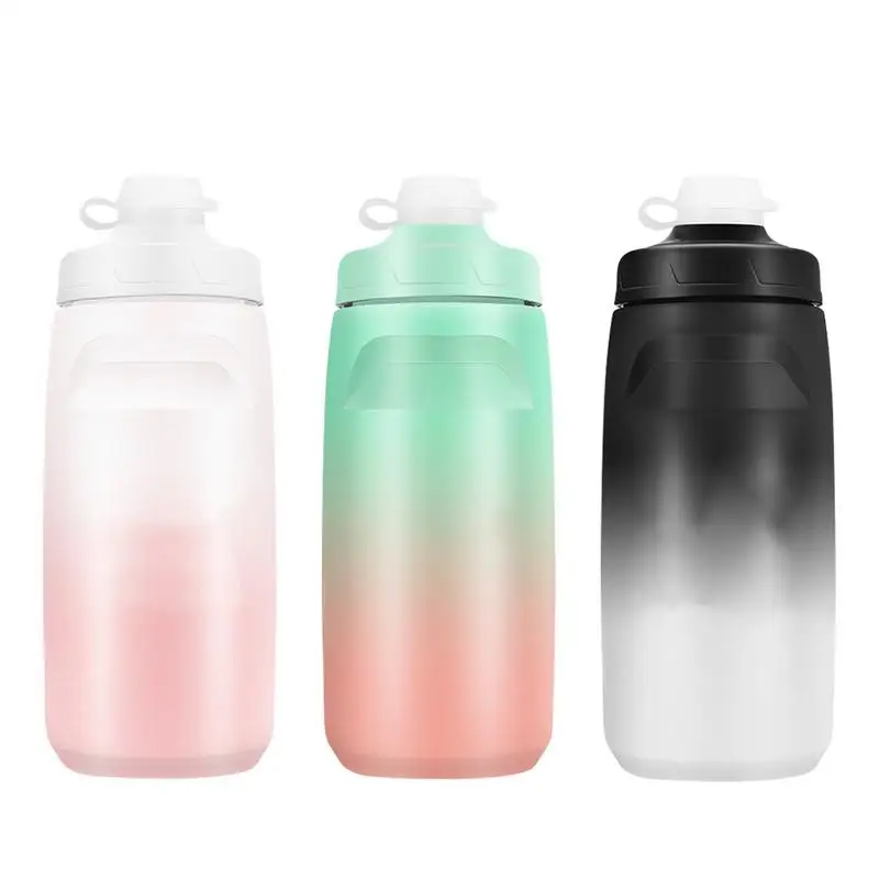 Bicycle Bottle Cycling & Sports Squeeze Bottle 620ml Cycling Sports Bottle Squeeze Water Bottles Sports Squeeze Cycle Bottle For