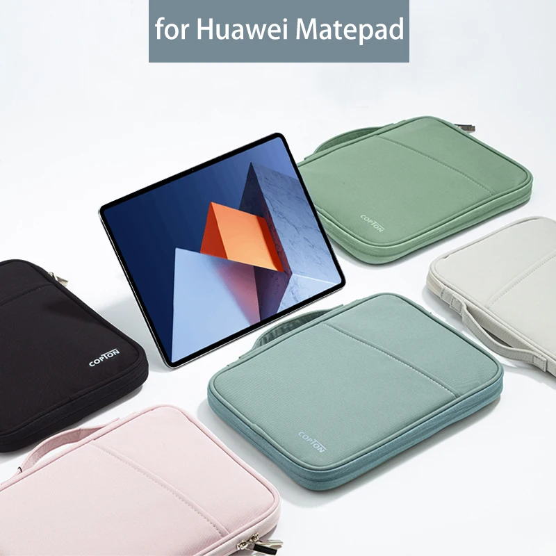 

2022 Tablet Case For Huawei MatePad Pro 12.6 10.8 Mate Pad 11" Shockproof Protective Cover Men Women Travel Sleeve Bag Handbags