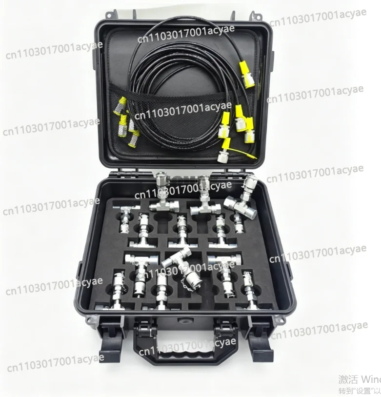 Excavator hydraulic test table, pilot pressure YouTube connector, hydraulic YouTube plug, construction machinery accessories