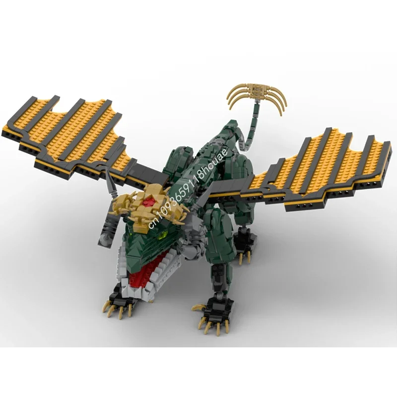 

1733pcs MOC Matriarch of The Mountain Dragons Ninjia Building Blocks Christmas Gift Learning toy activities Unique Birthday