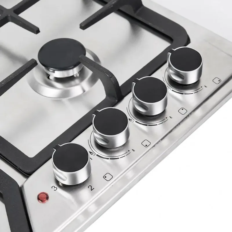 مصنع توريد طباخ غاز الطبخ المنزلي الكهربائي 4 فرن كهربائي التعريفي المدمج في هوب