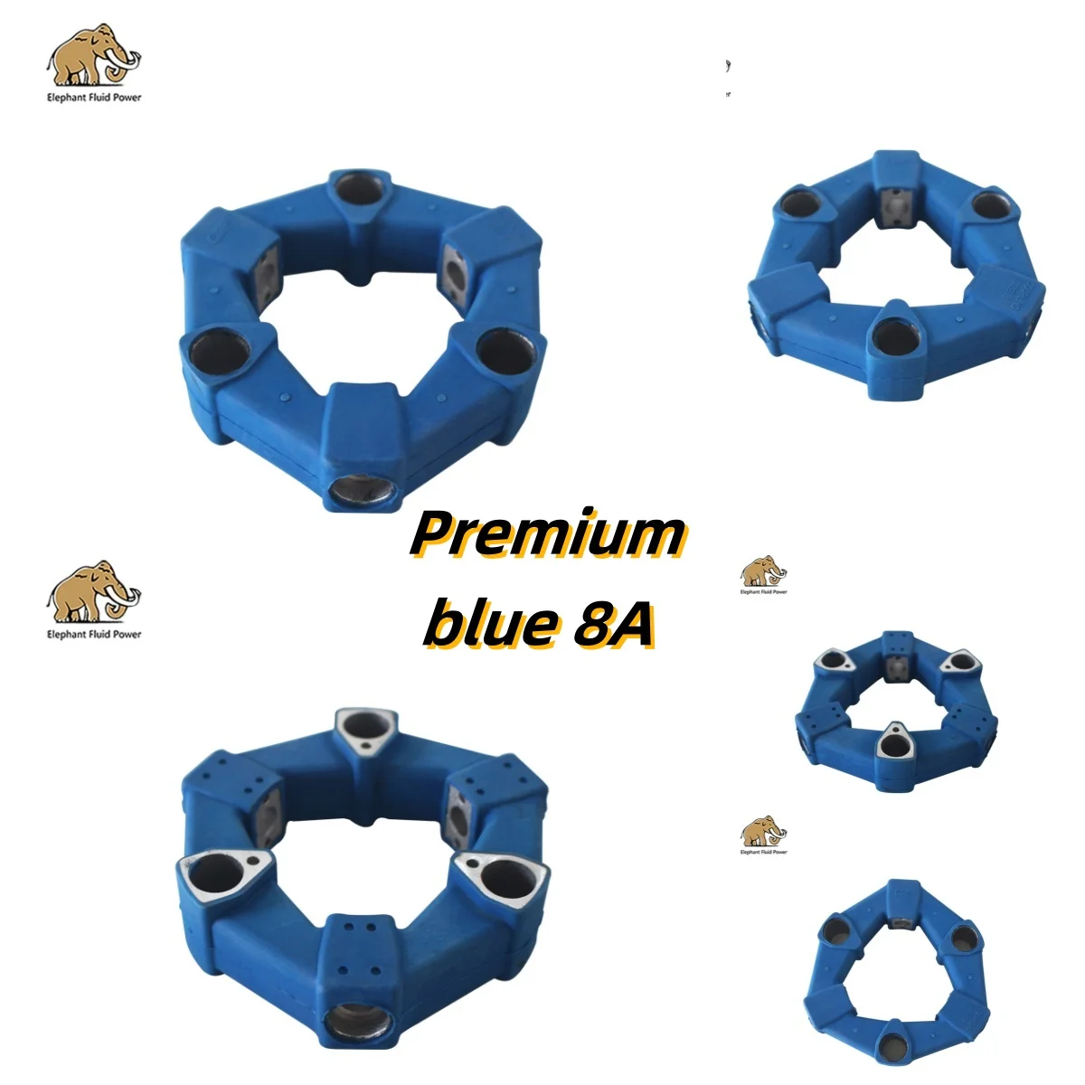 

High quality Excavator Parts Rubber Coupling Premium blue 8A in stock
