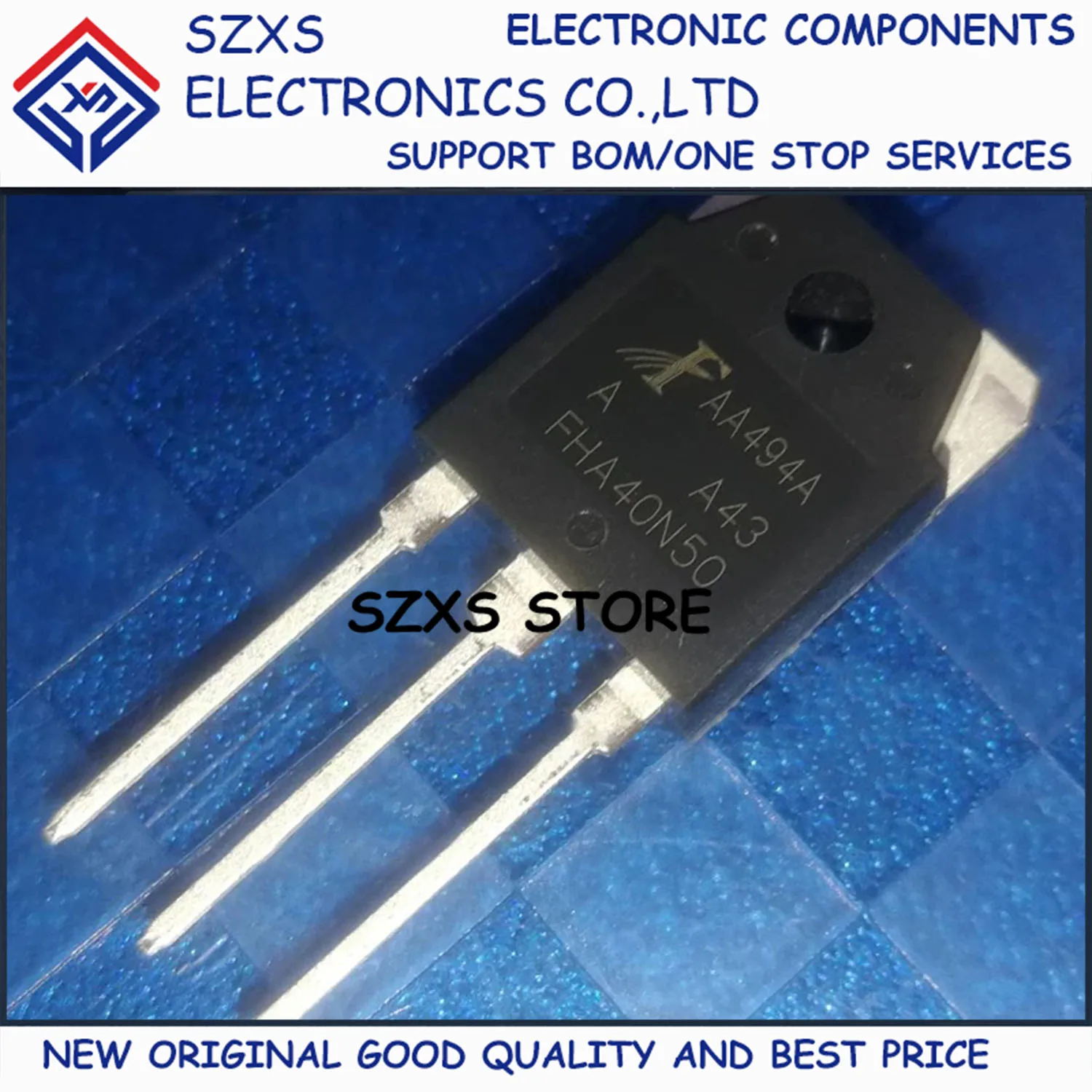 

New Original 10Pcs FHA40N50 TO-3P 500V 40A MOSFET Field Effect Transistor In Stock Electronic Components Good Quality