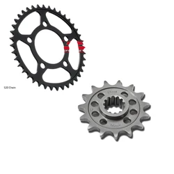 LOPOR 520 CNC 15T/40T Front Rear Motorcycle Sprocket for Honda Road CMX500 A Rebel 2017-2023