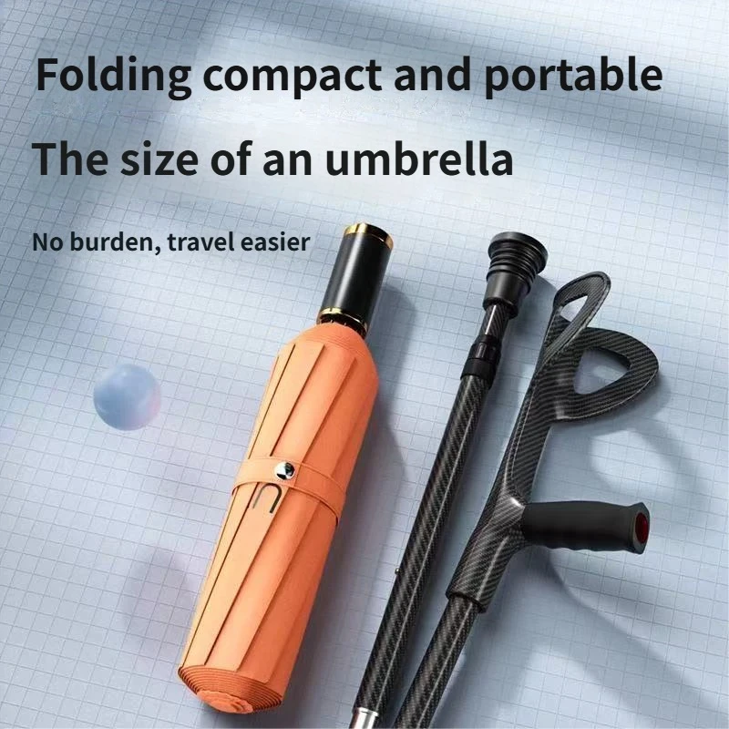 Folding Adjustable Forearm Crutches