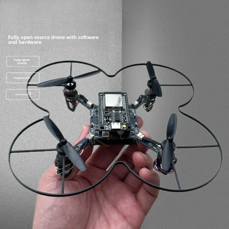 2026 factory direct sales of MINI drone ESP32 self-made four-axis multi-rotor DIY assembly kit ornament model