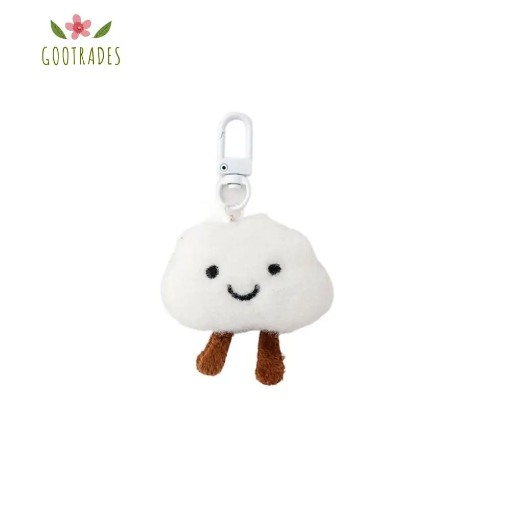 Cute Plush Bear Keyring For Women Girls Cartoon Rabbit Kawaii Keychain Unique Design Car Keys Chains