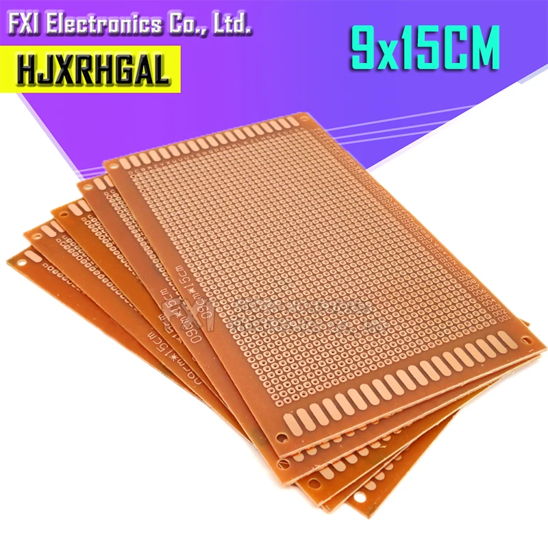 

50 шт. 9x15 см 9*15 DIY прототип бумаги печатная плата универсальная экспериментальная матричная печатная плата igmopnrq