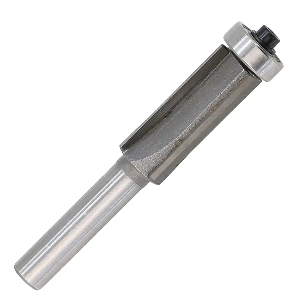 Durable Hard Alloy Mortise Template Flush Trim Router Bit Milling Cutter 8mm