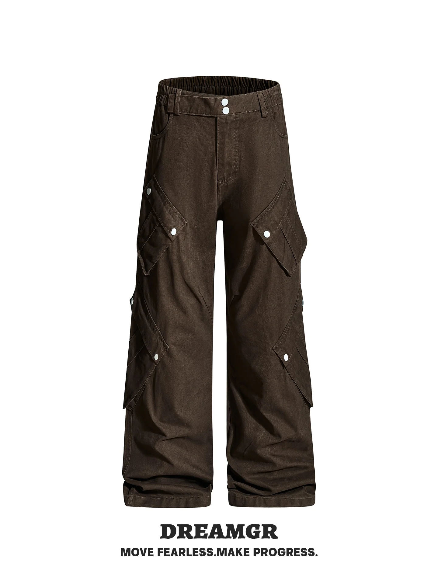 

Американские свободные прямые рабочие брюки унисекс в стиле High Street, широкие длинные брюки Cleanfit, повседневные брюки с косыми карманами